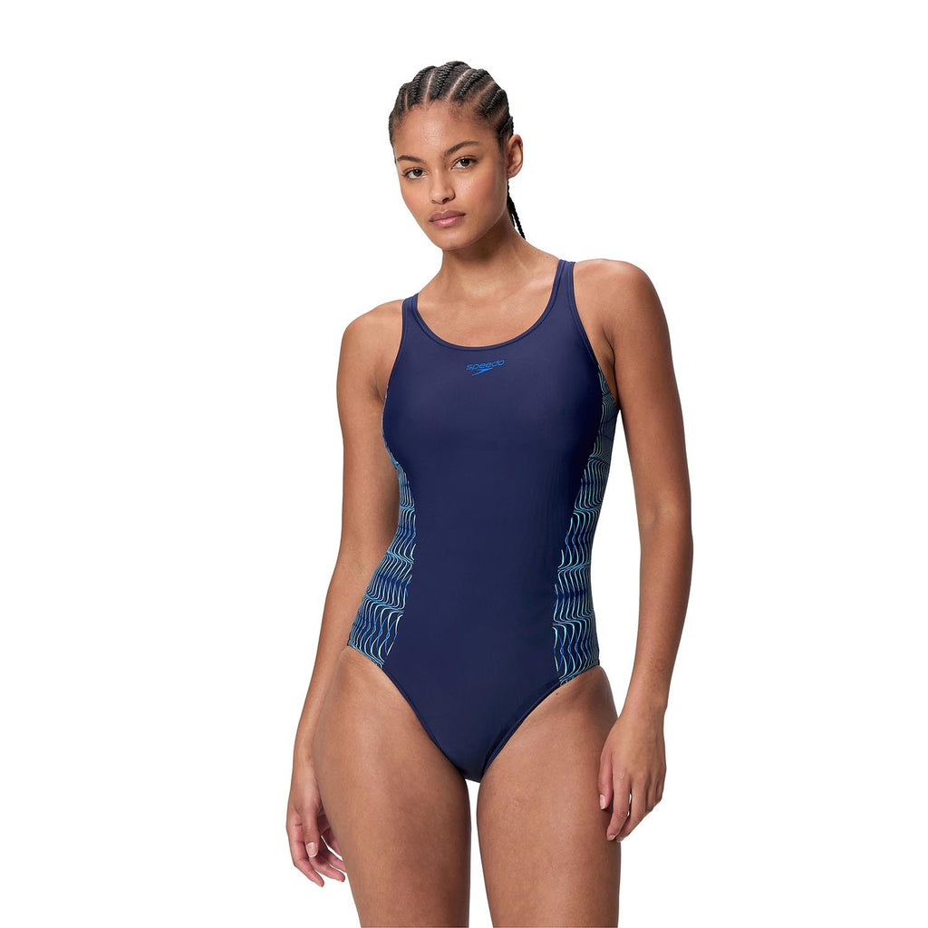 PLACEMENT MUSCLEBACK 1PC NVY/LTBLU