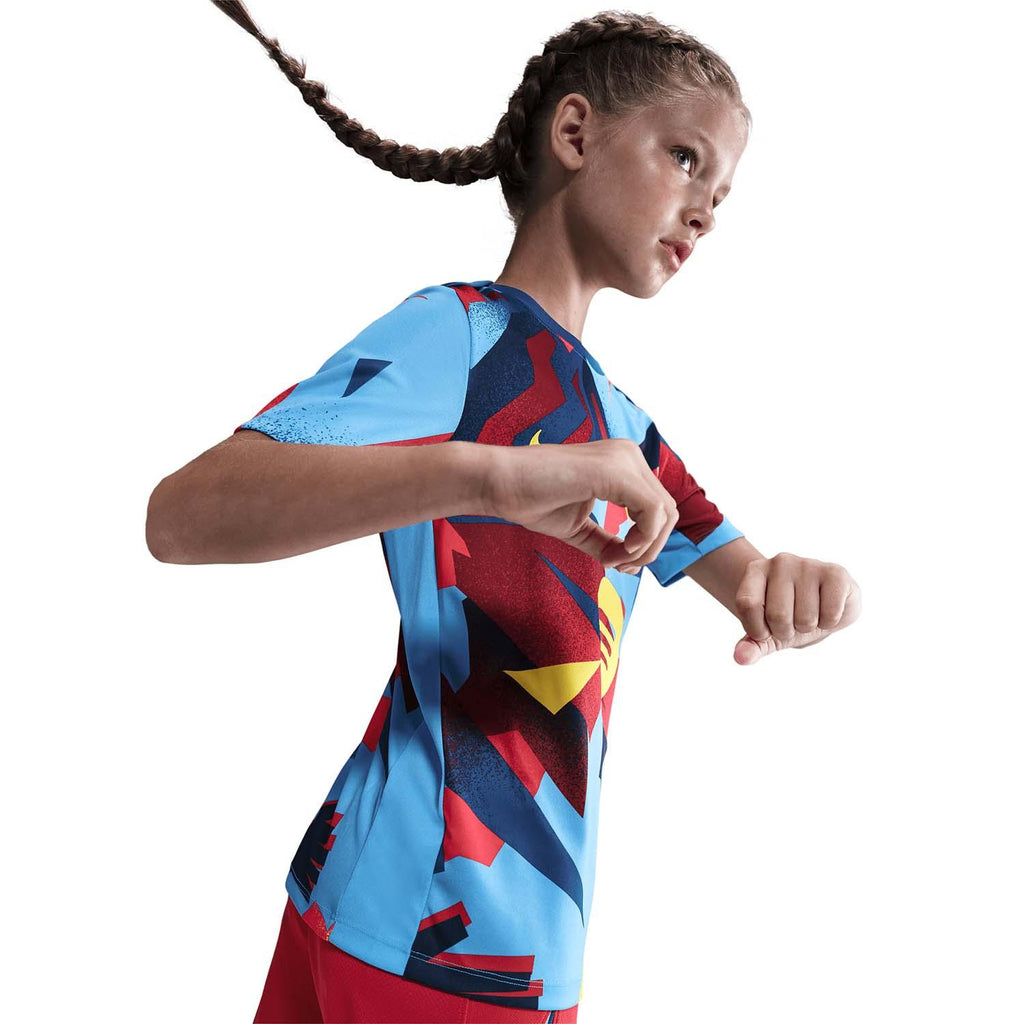 Dri-FIT warming-upvoetbal top met korte mouwen