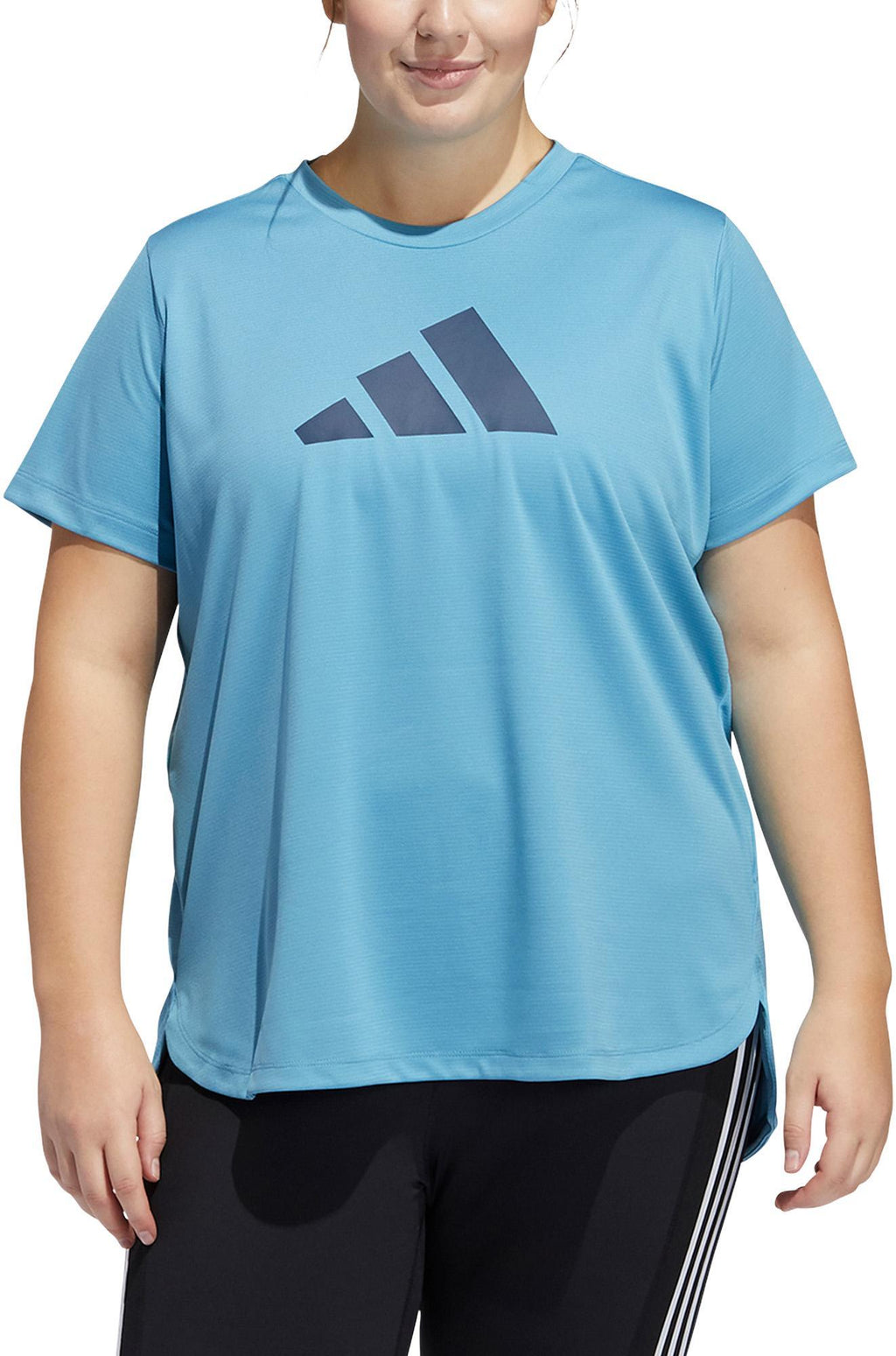 3 Bar Logo T-shirt (Grote Maat)