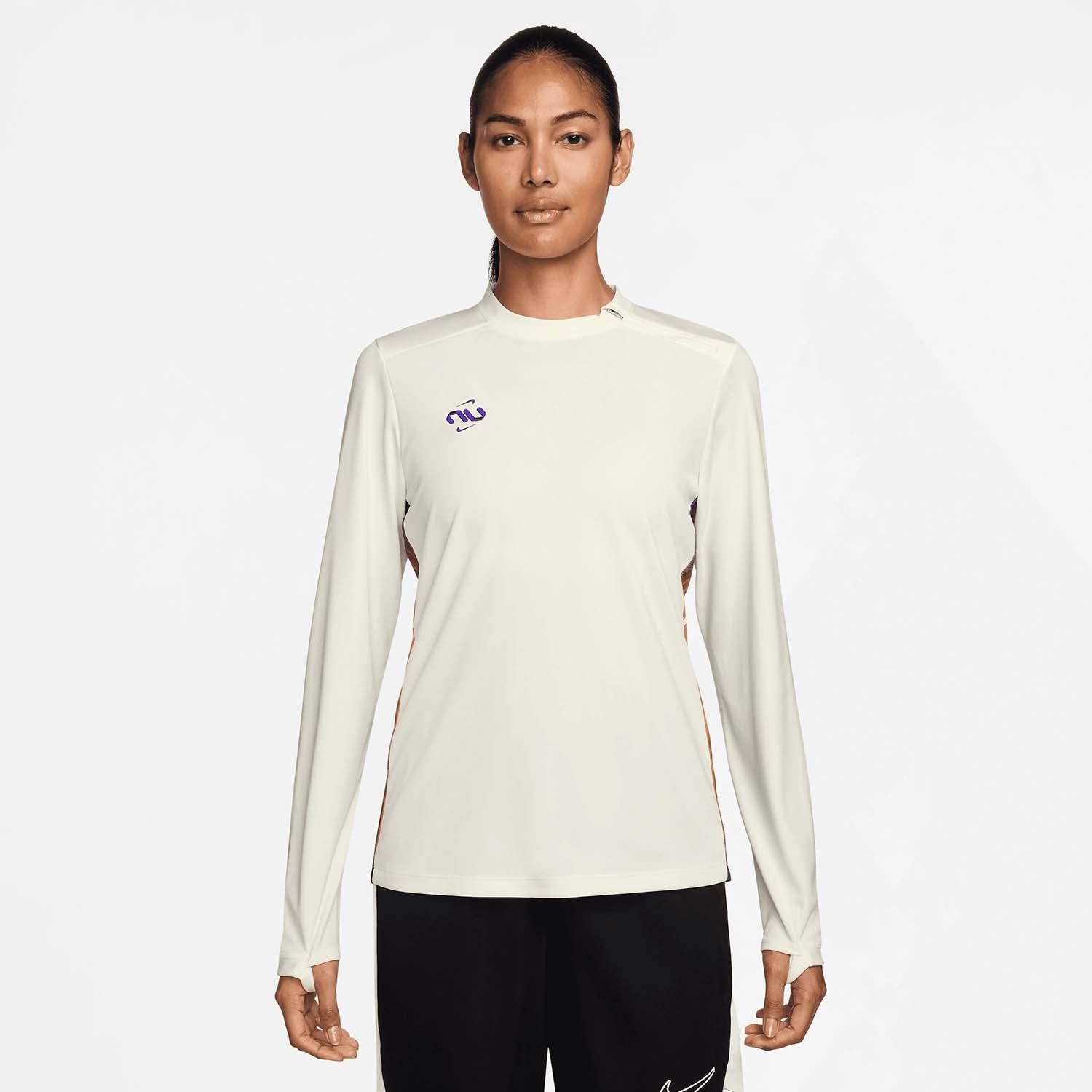 United Academy Dri-FIT voetbaltop met ronde hals voor dames