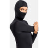 performance wool base layer shirt met facemask