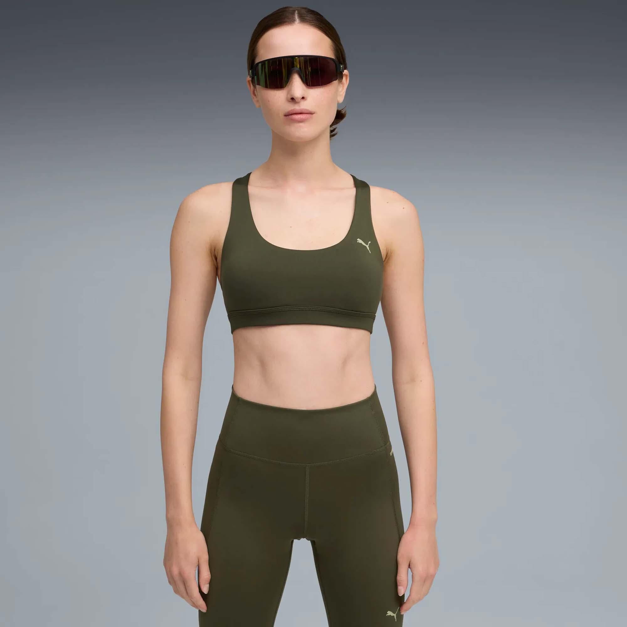 W PUMA X HYROX SHAPELUXE HIGH NECK BRA