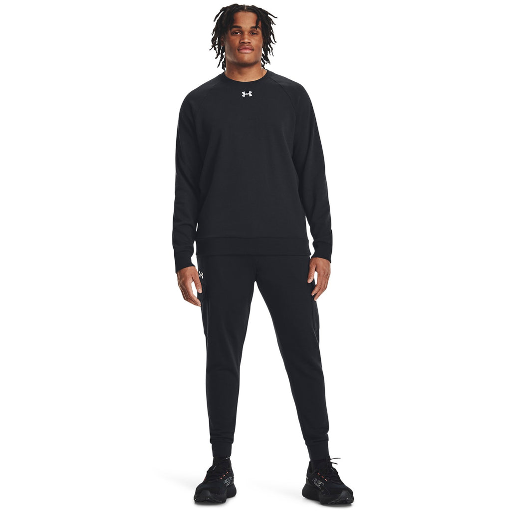 Ua Rival Fleece Crew-blk