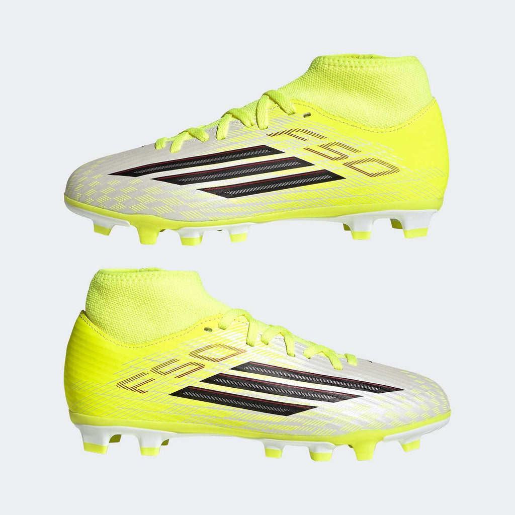 F50 Club Mid Fg/mg Junior Voetbalschoenen voor Gras en Kunstgras