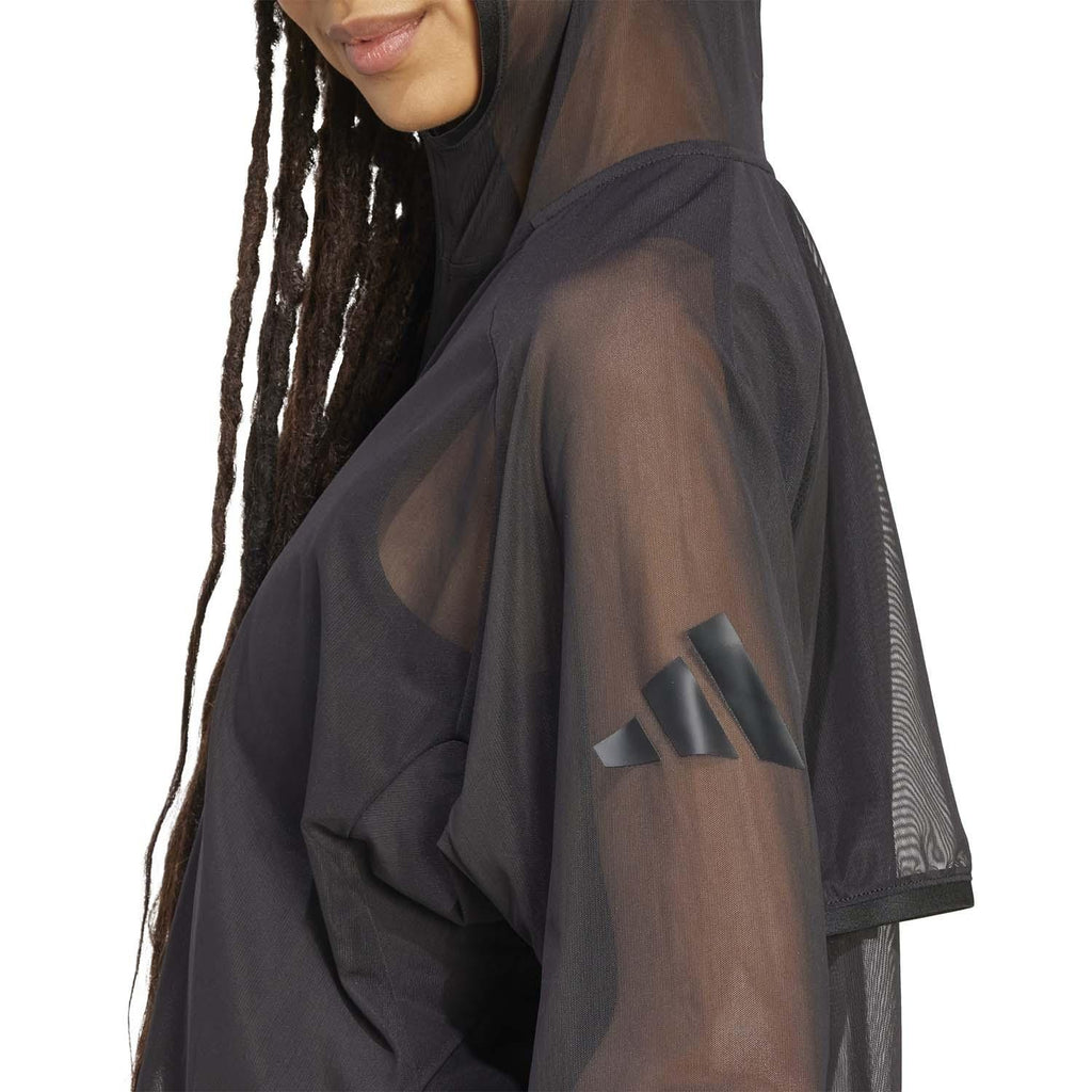 Soft Lux Mesh Full-Zip Hoodie