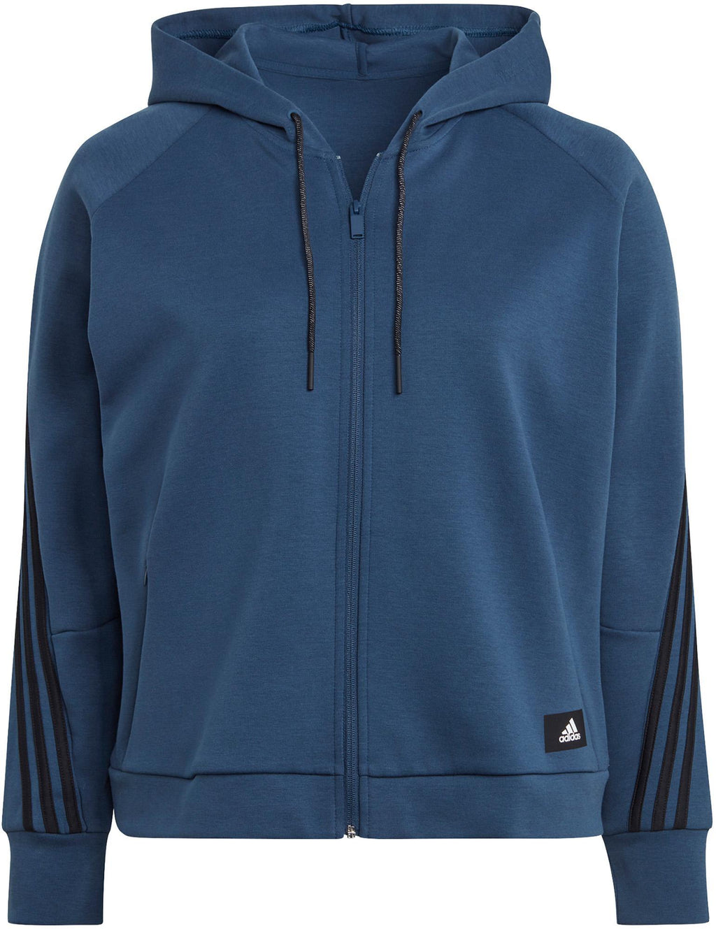Sportswear Wrapped 3-Stripes Ritshoodie (Grote Maat)