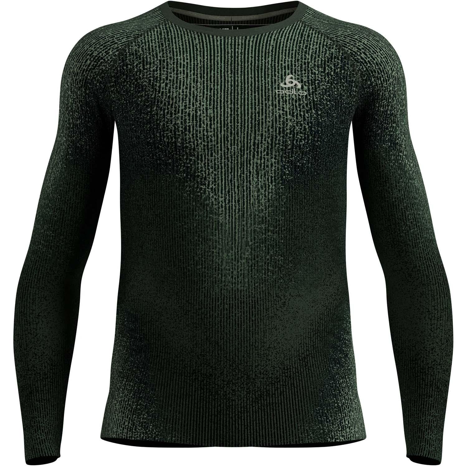 bl top crew neck l/s performance warm blackcomb