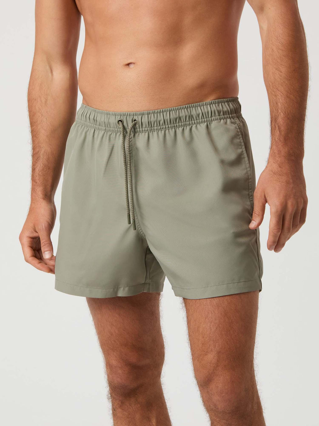 Solid Swim Shorts