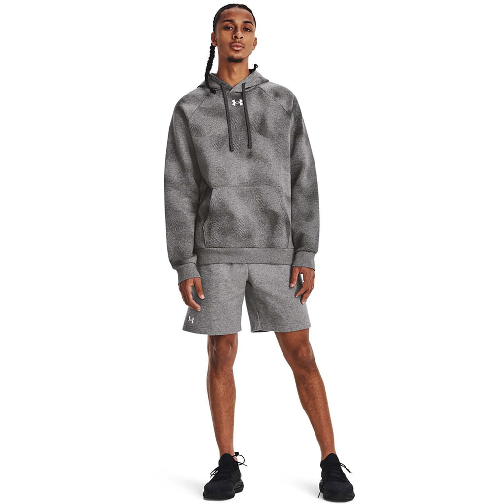 ua rival fleece shorts-gry