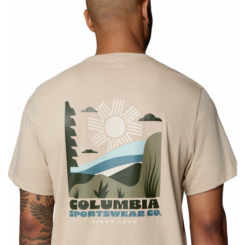 csc outdoor back graphic T-shirt