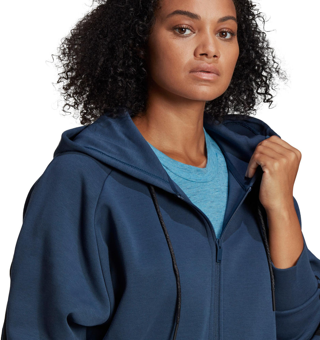 Sportswear Wrapped 3-Stripes Ritshoodie (Grote Maat)