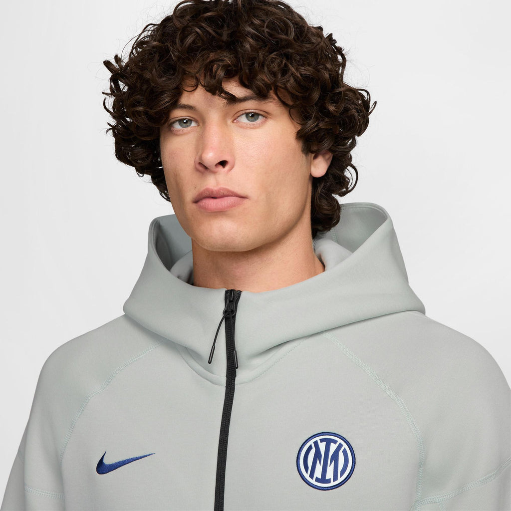 Inter Milan Tech Fleece Windrunner Soccer Full-Zip Hoodie