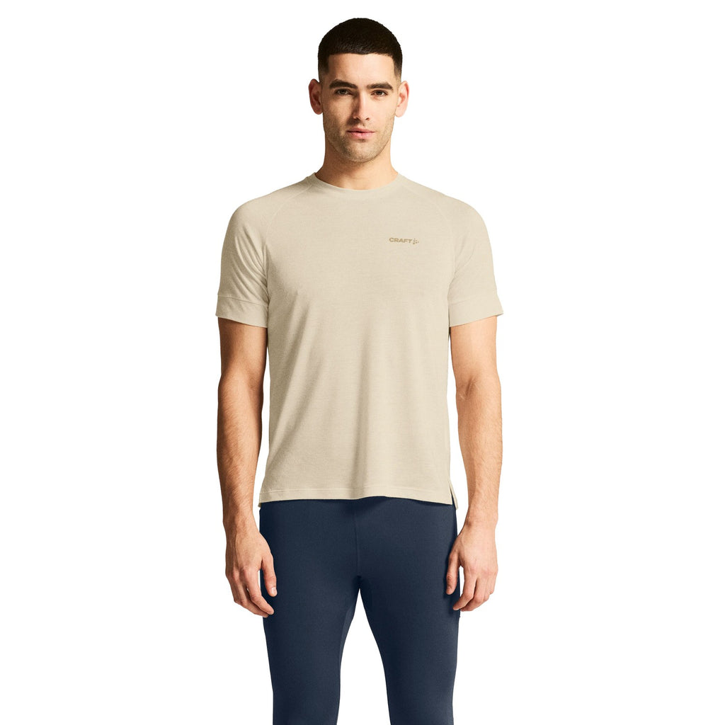 Wool Short Sleeve Tee T-shirt