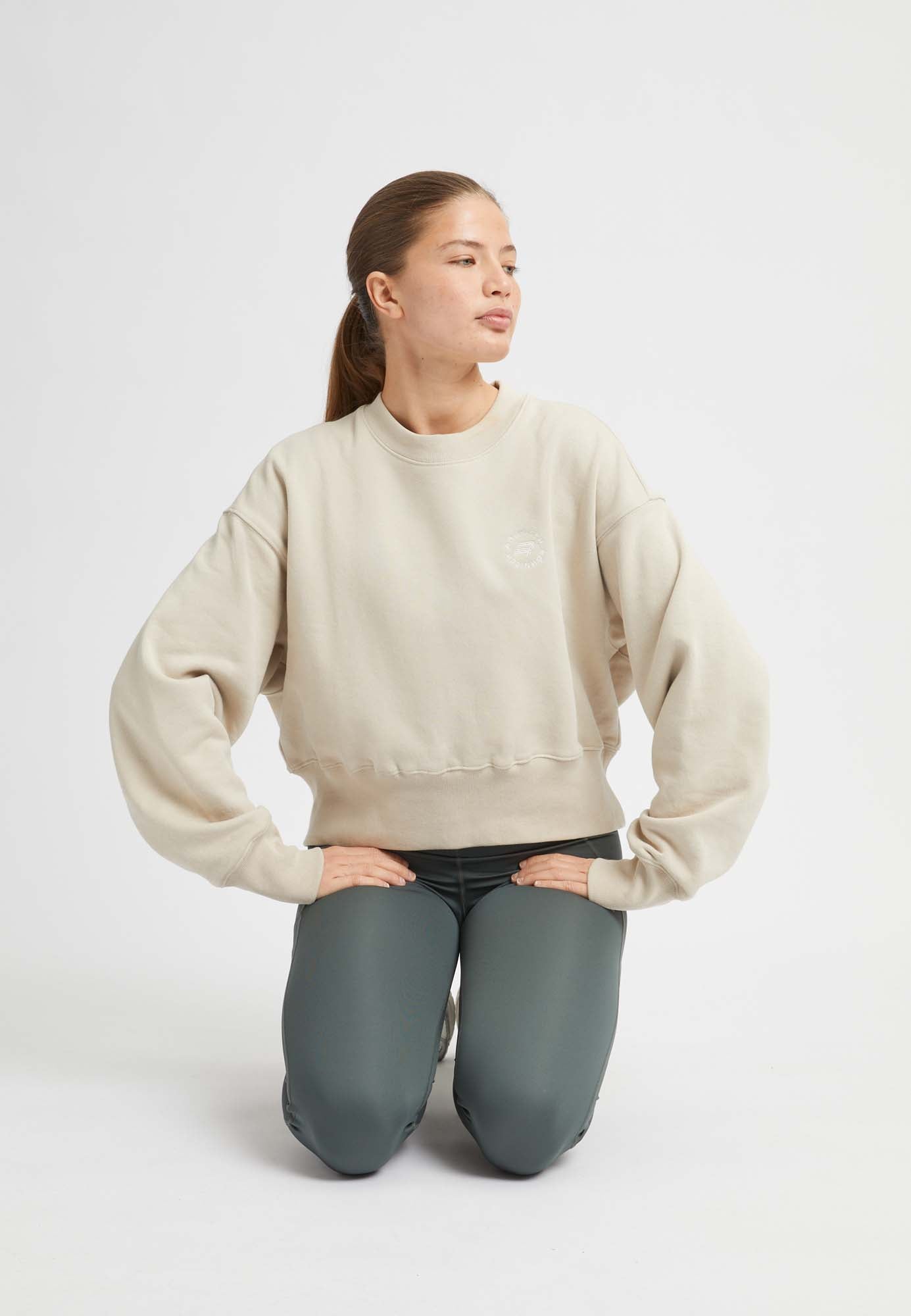 Cotton Cropped sweater