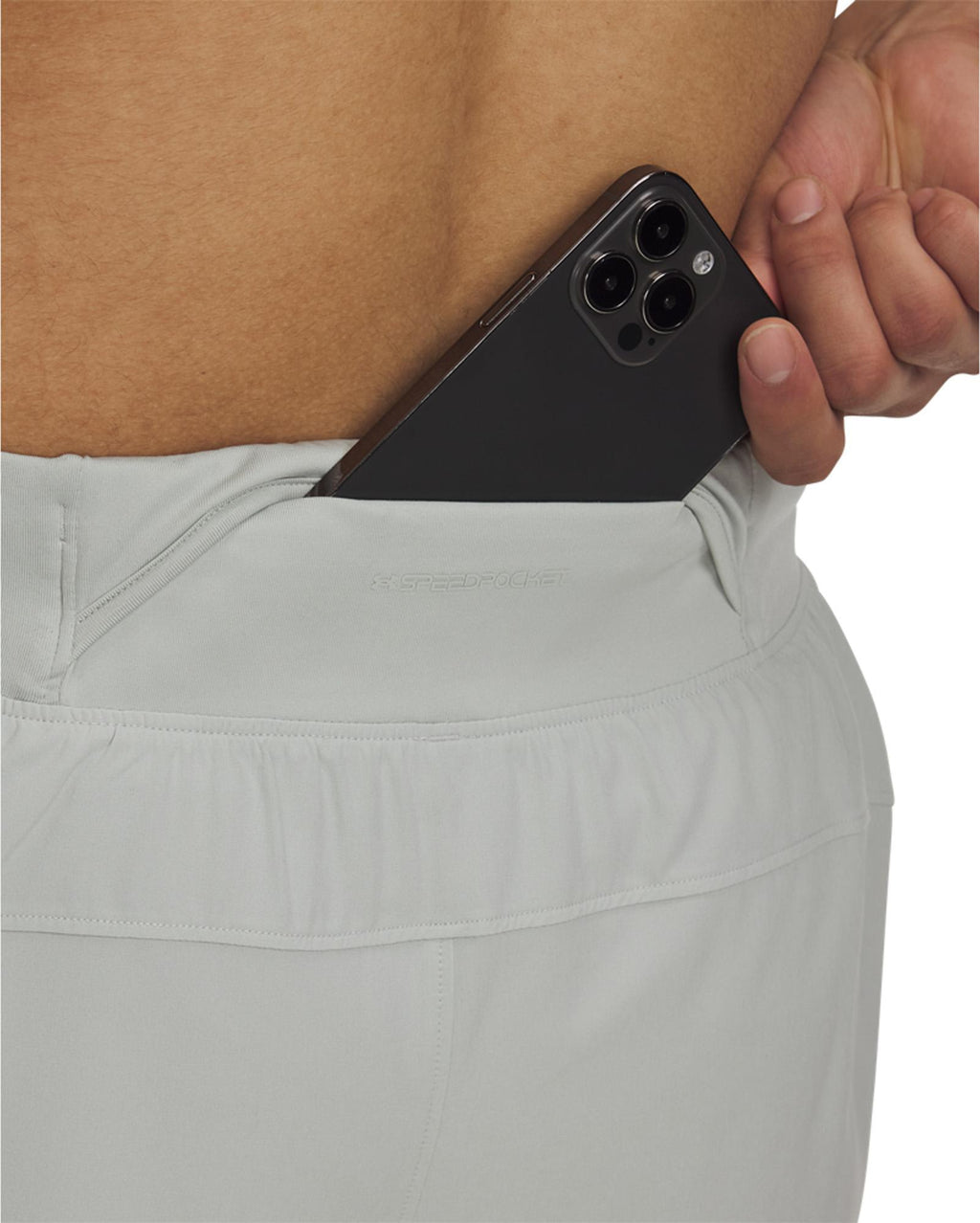 Under Armour Launch Pro 5in Short Grey