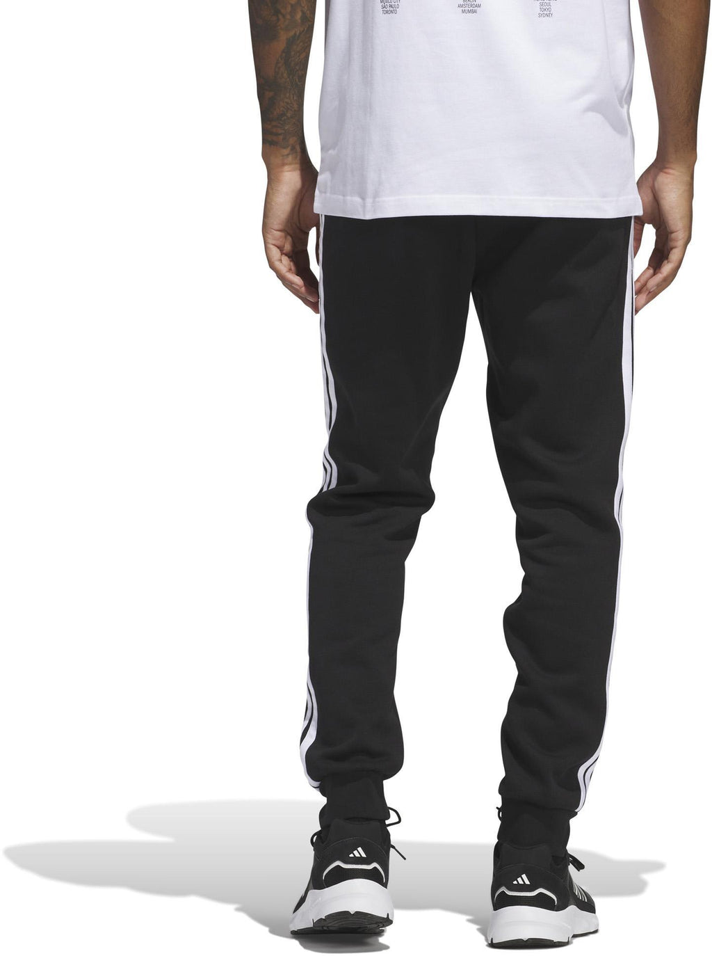Essentials 3-Stripes Fleece Broek