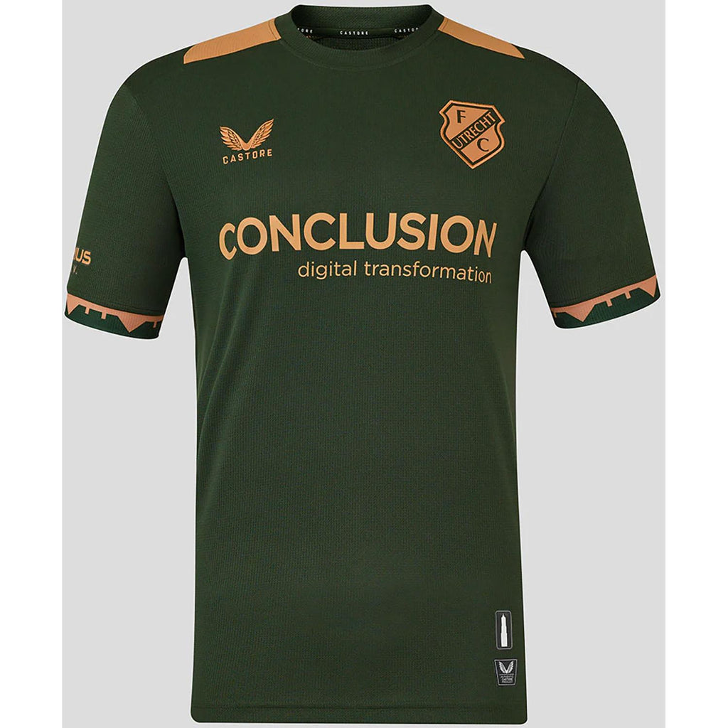 Fc Utrecht Away Short Sleeve Shirt