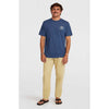 Melange Chest Print T-shirt strand