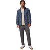 sequoia grove printed full zip vest