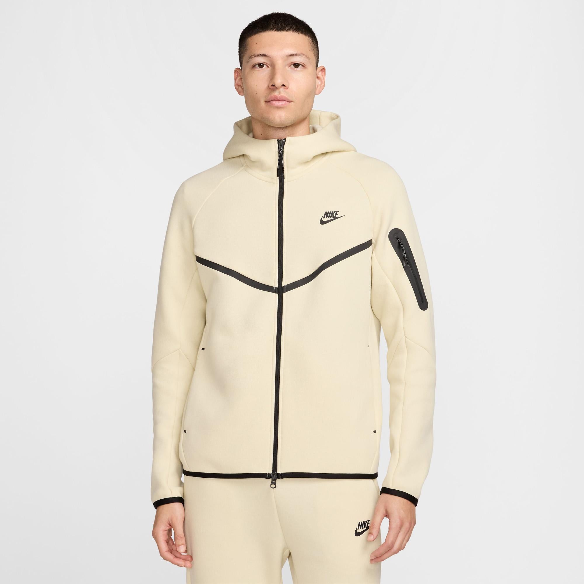 M Nk Tch Flc Fz Wr Hoodie Pán.bunda s kap.