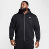 club full-zip fleece hoodie