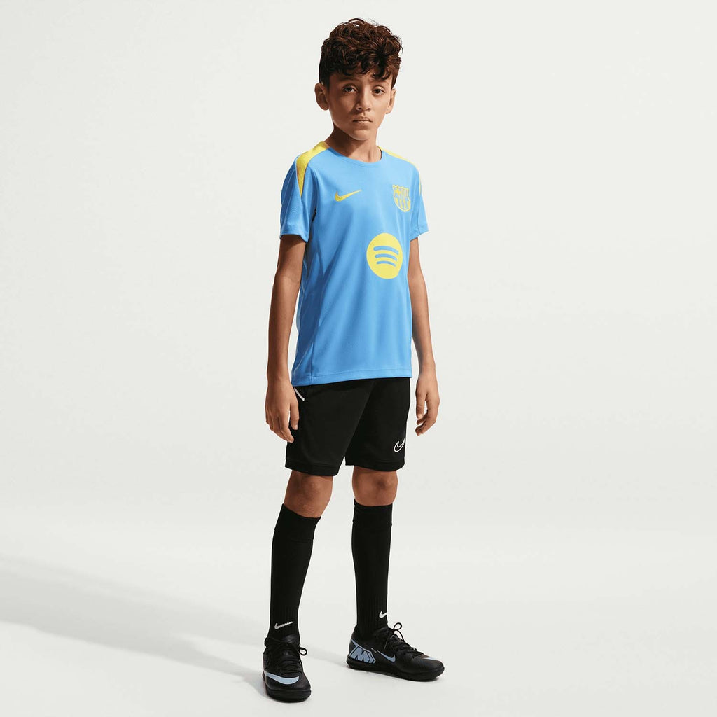 FC Barcelona Dri‑FIT Strike Replica T‑shirt – Junior / Kids