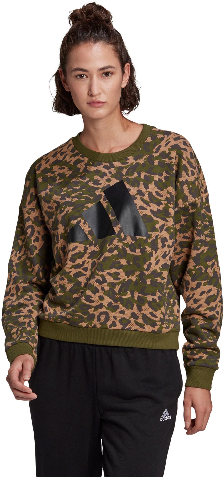 Sportswear Leopard-Print Sweatshirt