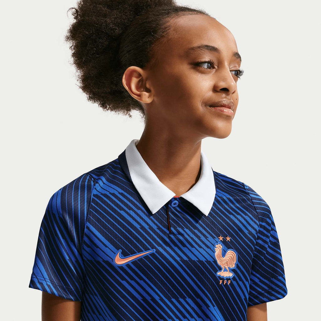 Frankrijk 2026 Stadium kids thuisshirt