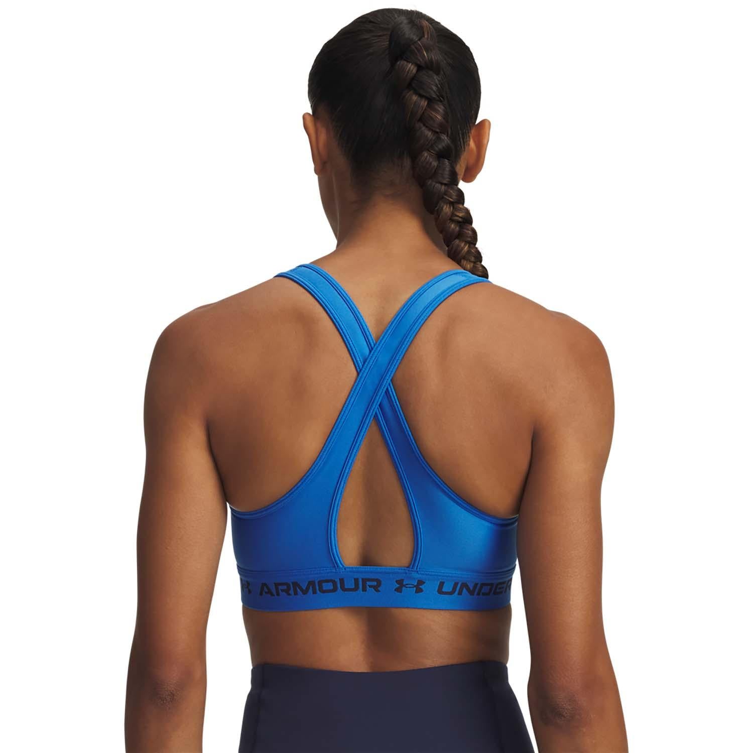 crossback mid bra-blu