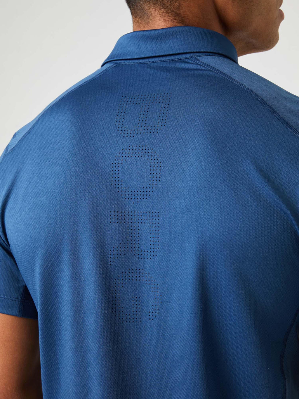 Ace Mesh Panel Polo Shirt