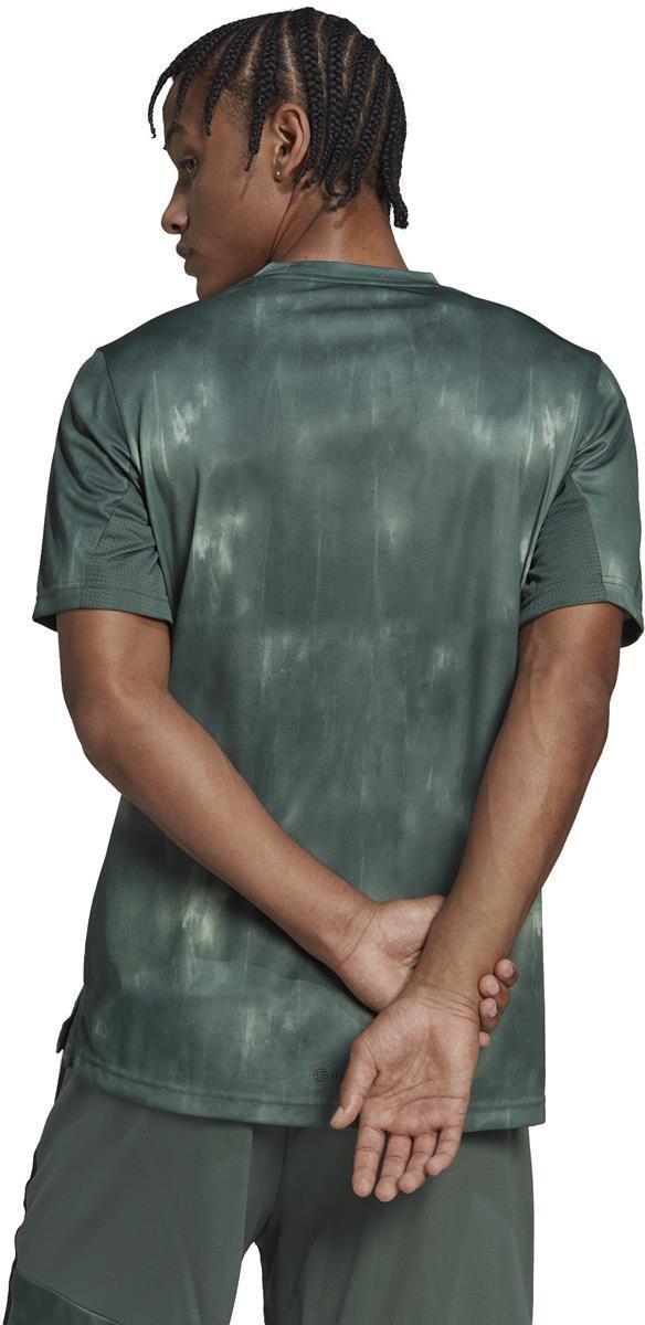 WO AOP TEE, GREOXI/BLACK, 2XL