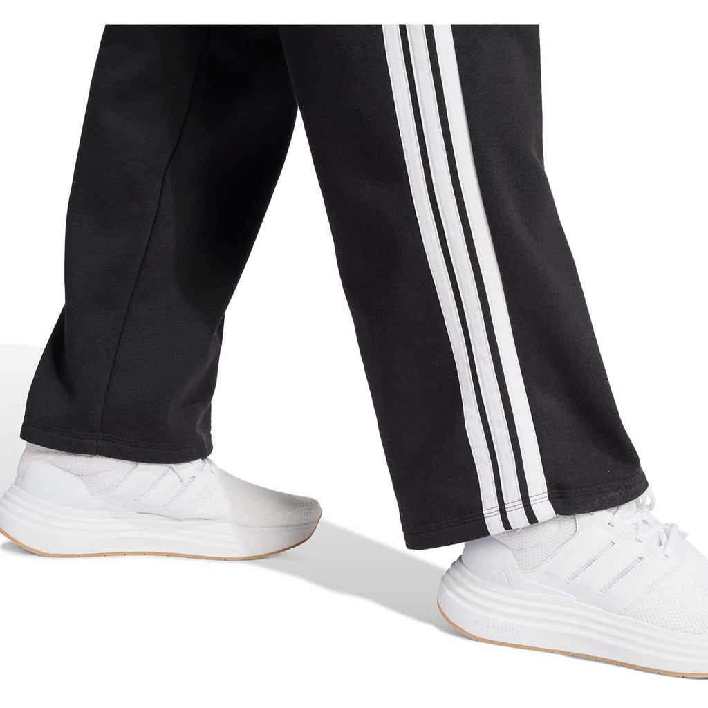 Essentials 3-Stripes Open-Hem French Terry Broek