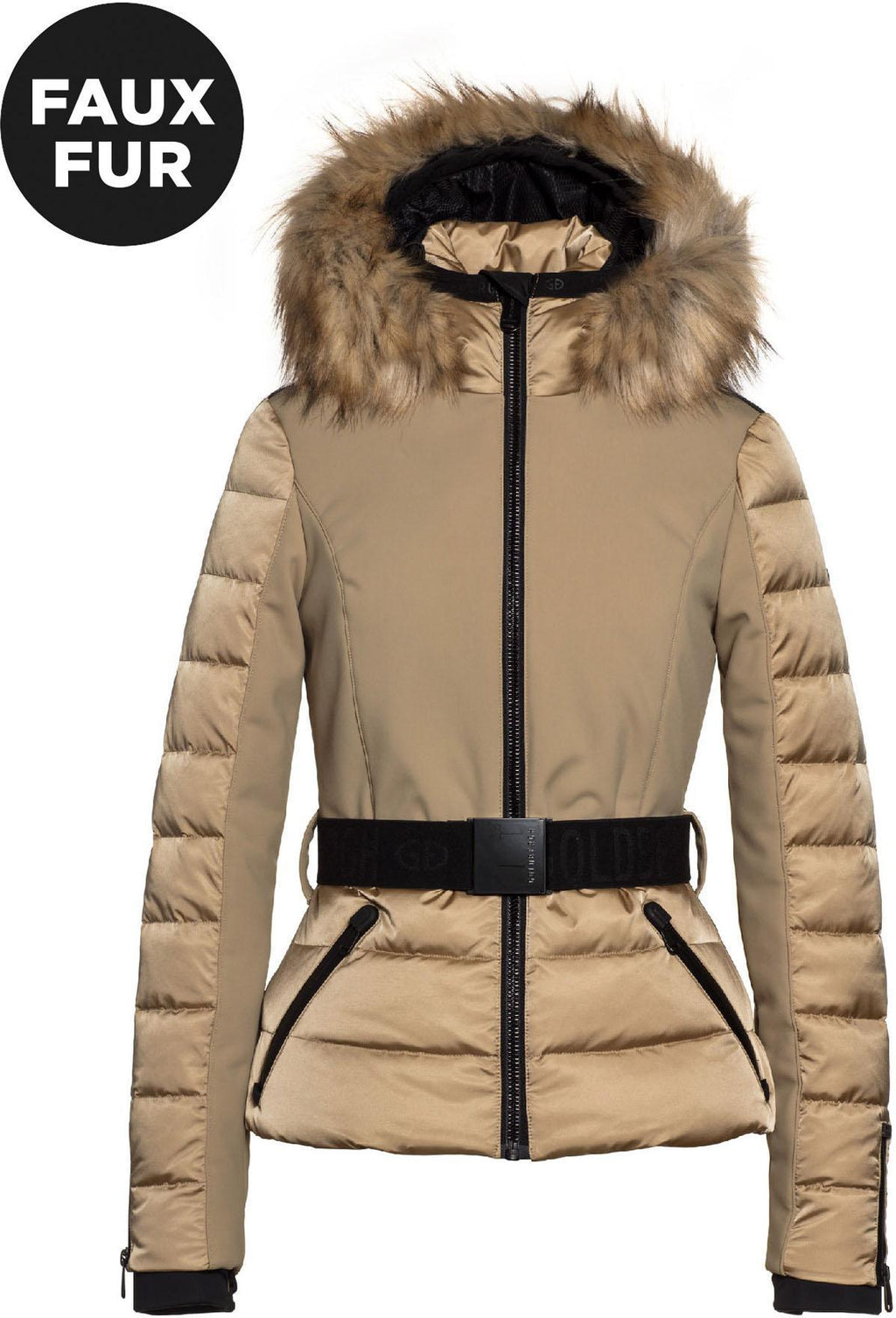 san luis jacket faux fur