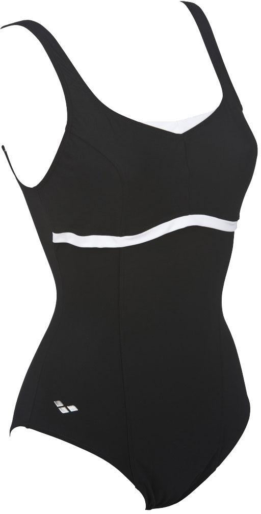 w therese squared back one piece