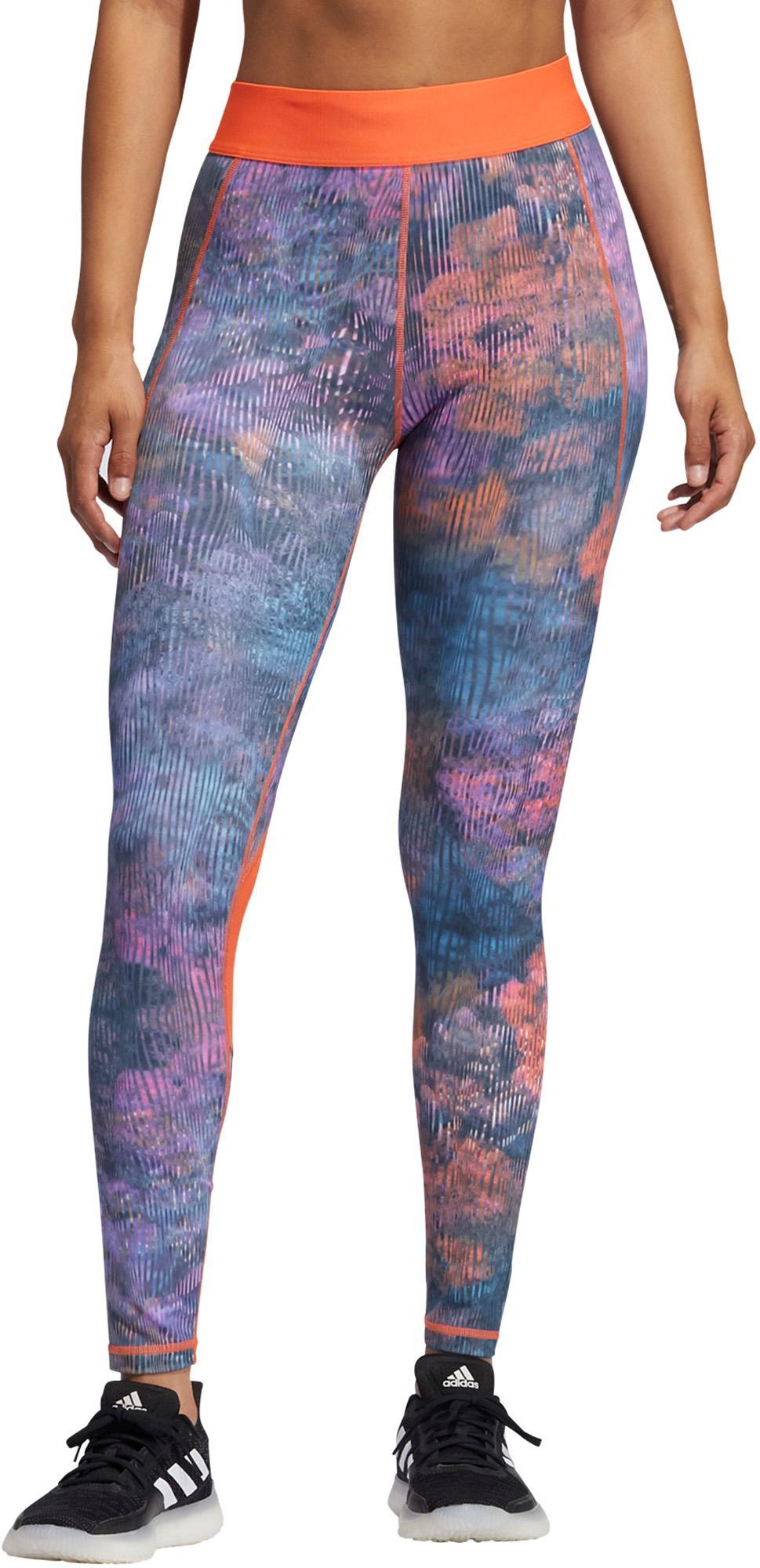 Techfit Mid-Rise Floral Legging