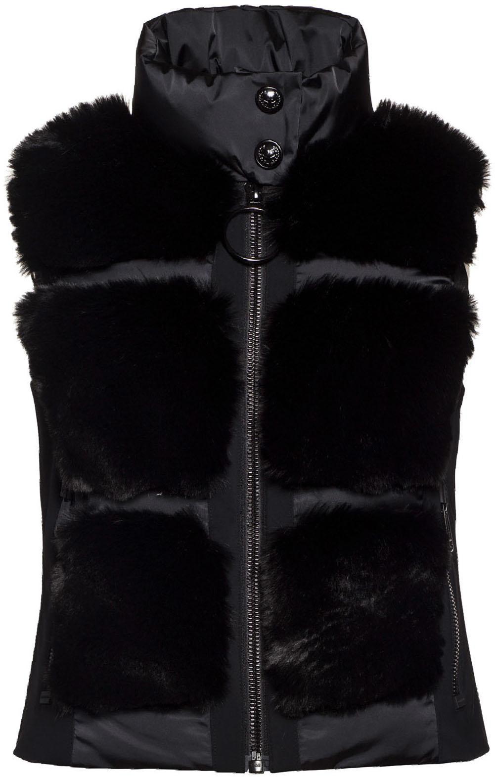 chic bodywarmer faux fur