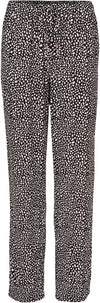 High-Waist Straight Leg Beach broek