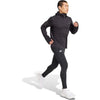 Own The Run Winterized Hoodie Met Halve Rits
