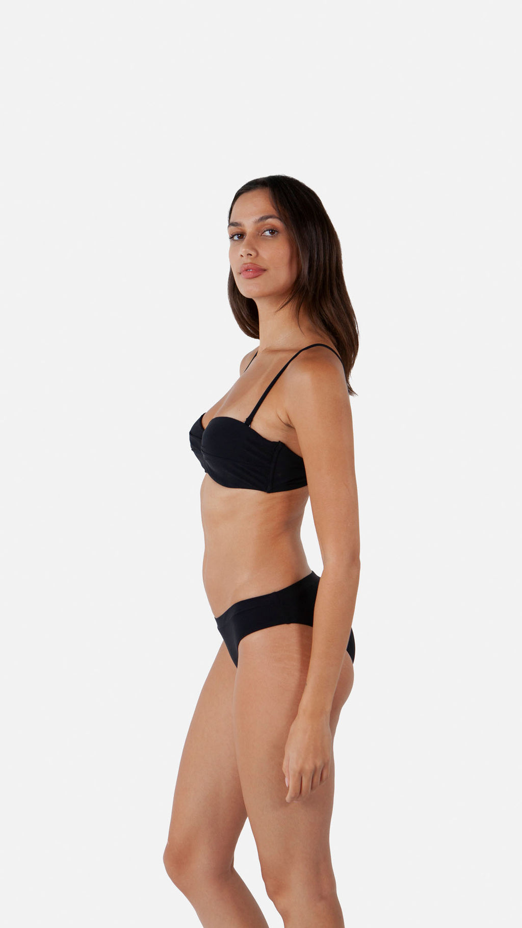 Solid Bandeau bikinitop