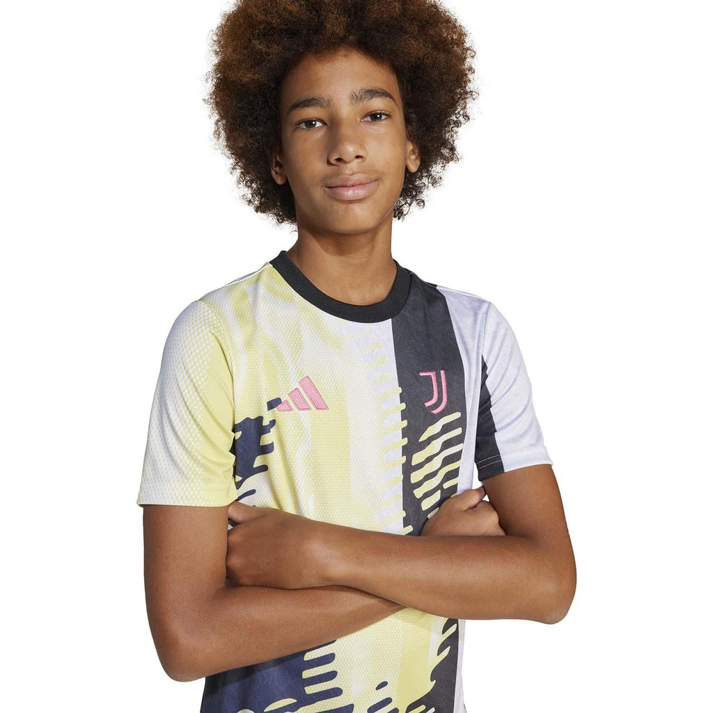 Juventus 24/25 Pre-Match Voetbalshirt Kids