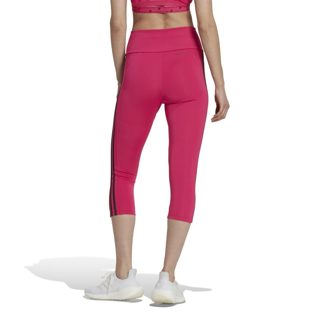 Designed To Move High-Rise 3-Stripes 3/4 Sportlegging