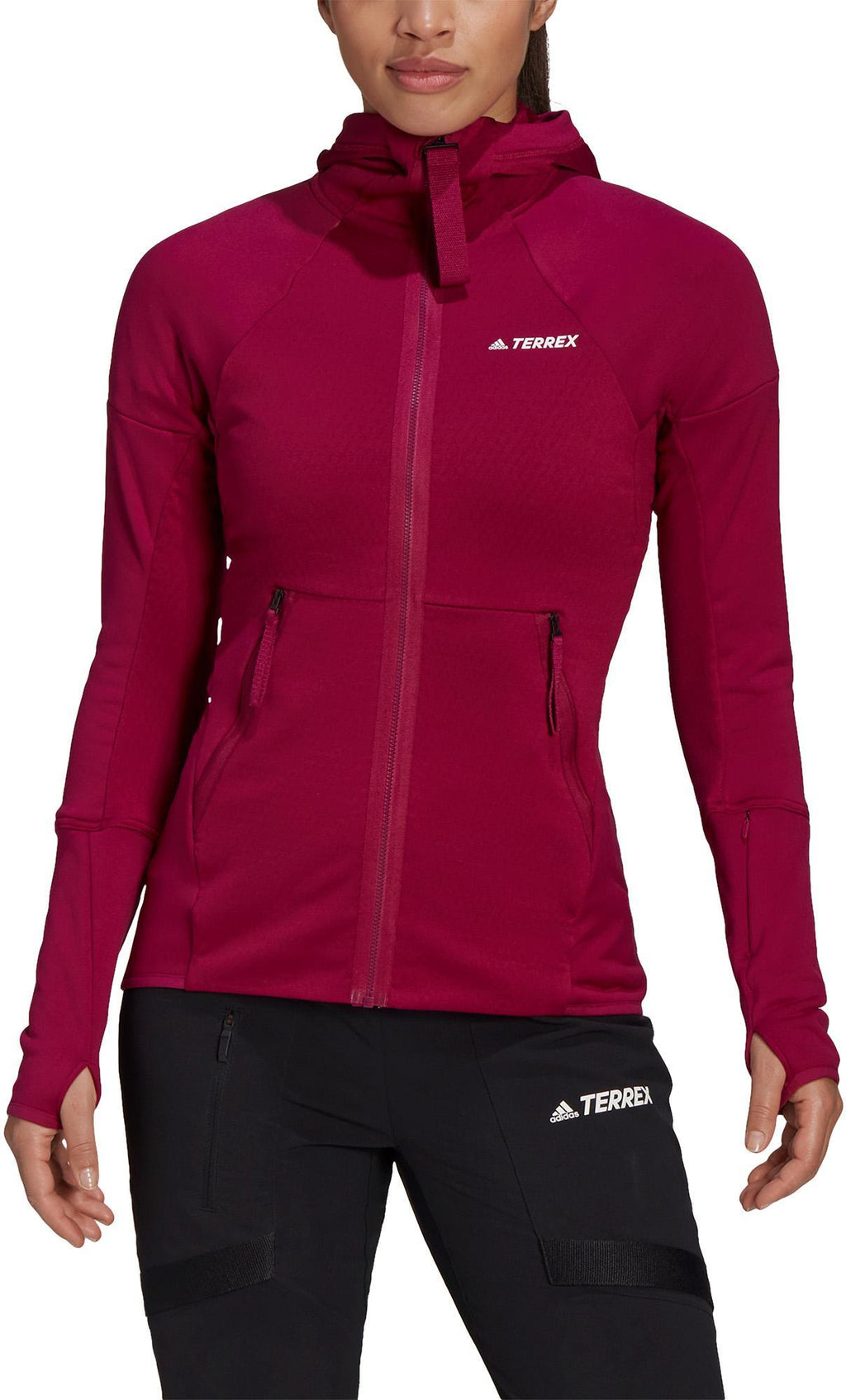 Terrex Tech Hooded Fleece Hiking Jack