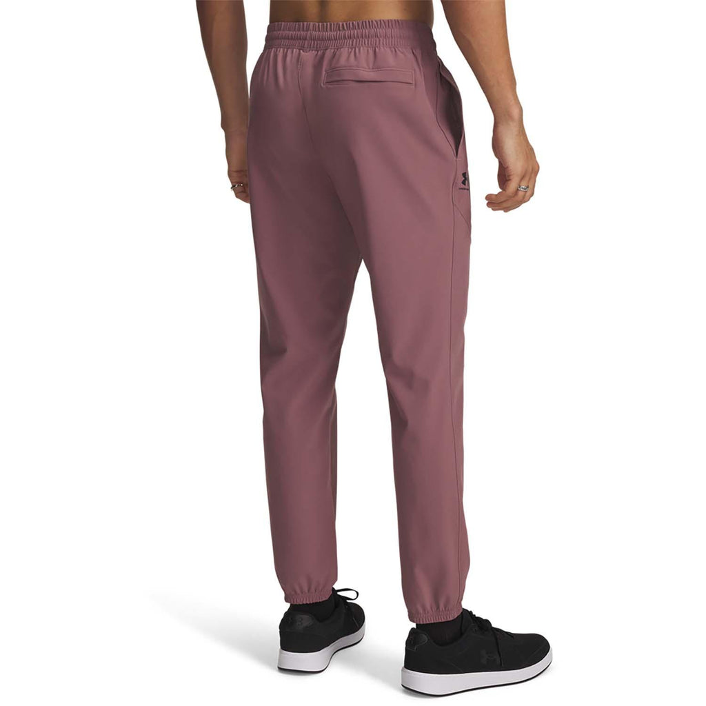 ua vibe woven jogger-brn