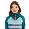 prtwonder jr 1/4 zip active top