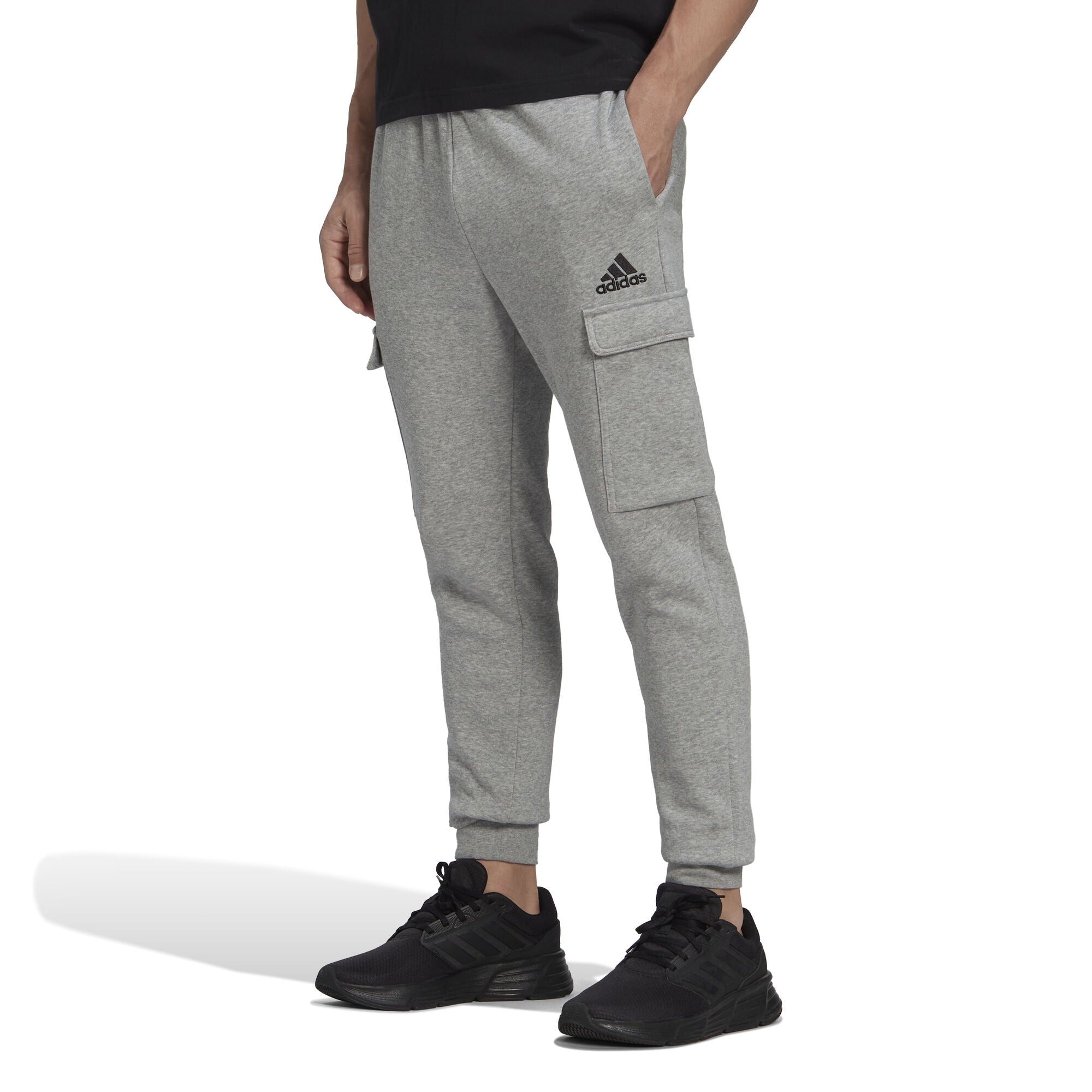 Essentials Fleece Regular Tapered Cargo broek