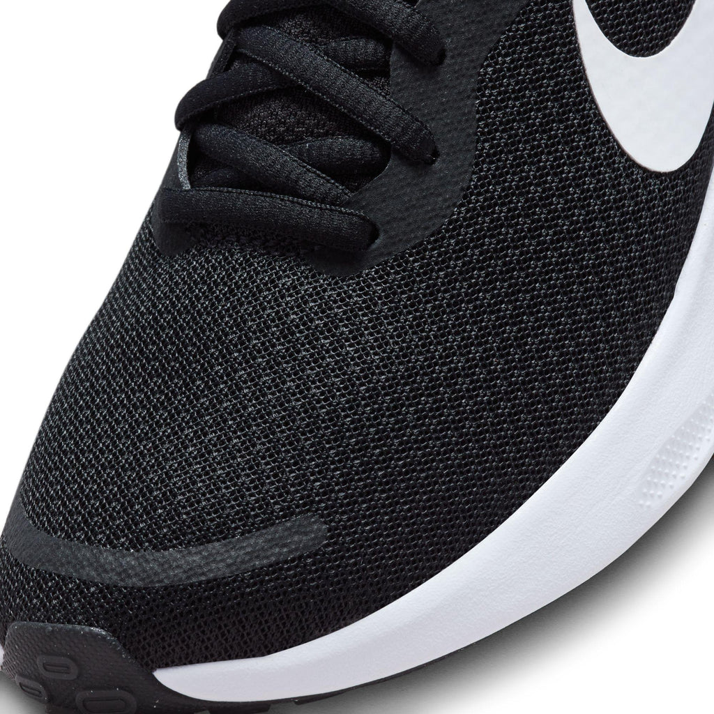 Nike Revolution 7 Women's Road Runn, BLACK/METALLIC GOLD-WHITE-DK SMOKE, 11.5