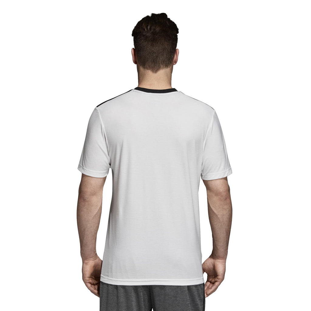tan logo tee