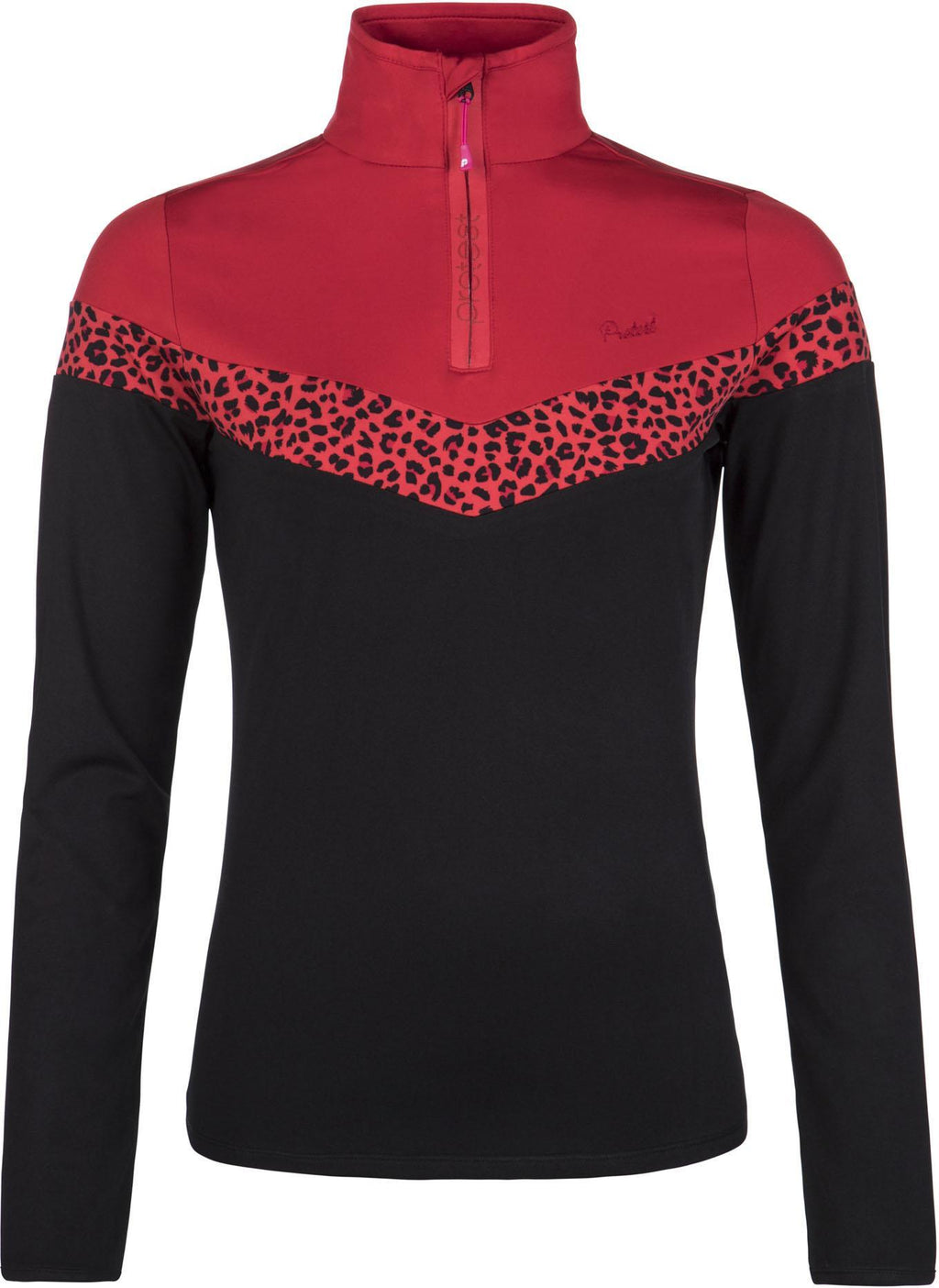 istas 1/4 zip top
