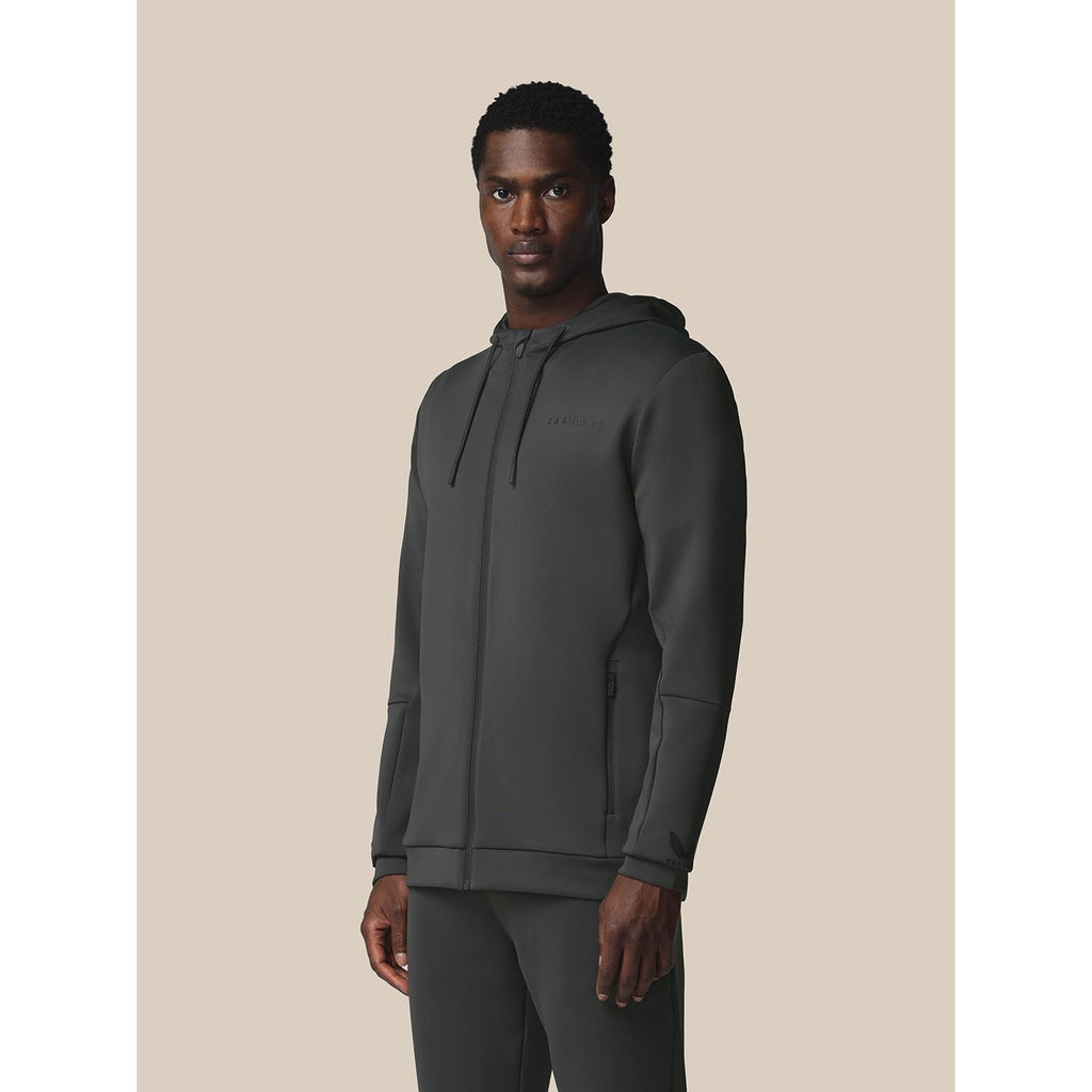 Flex Hoodie met Rits en Capuchon sportcasual