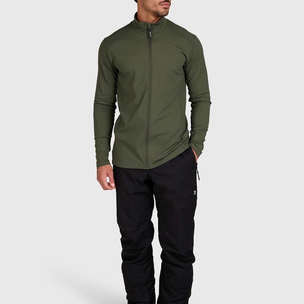 mano-zip snow fleece